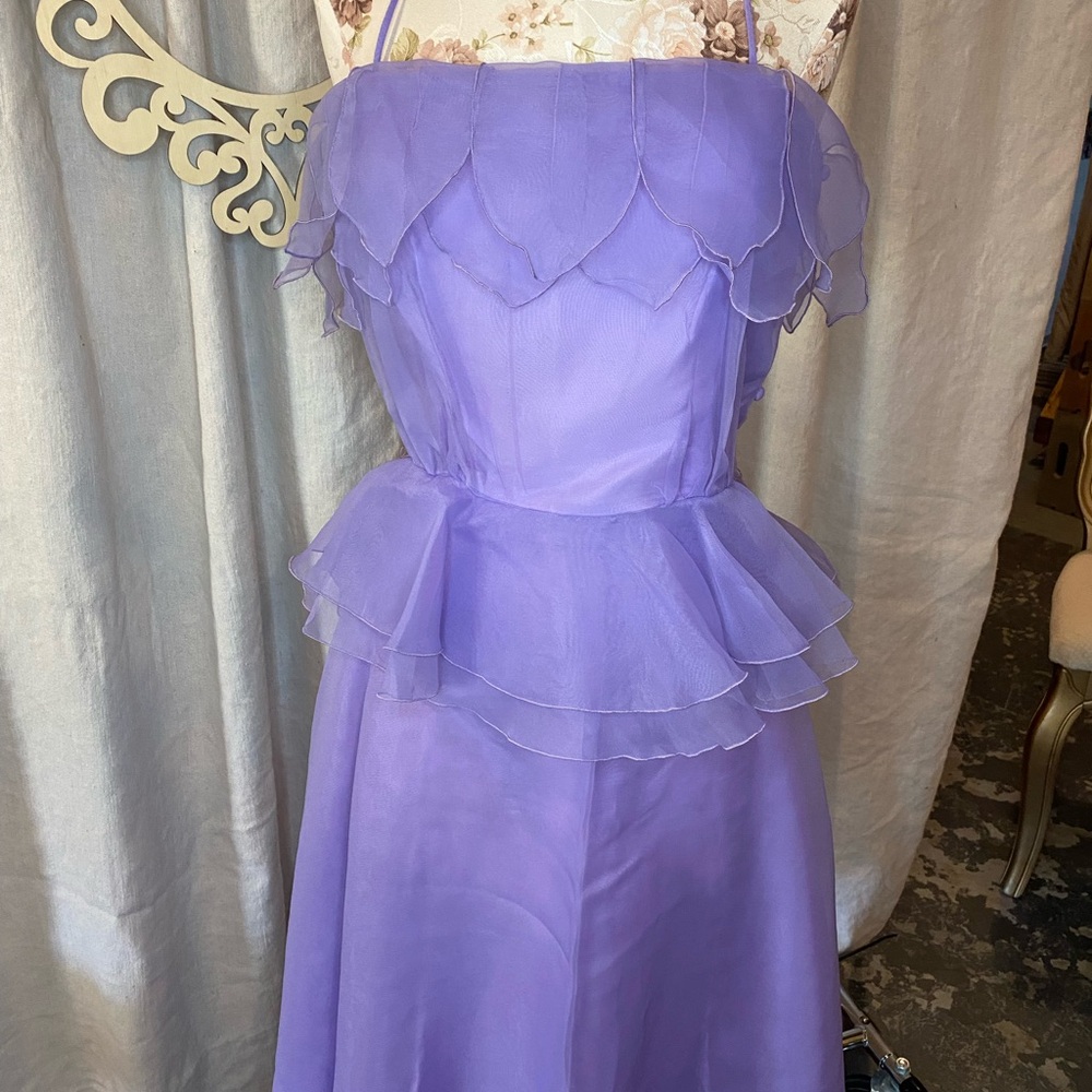 Elegant Purple Women's Dress
